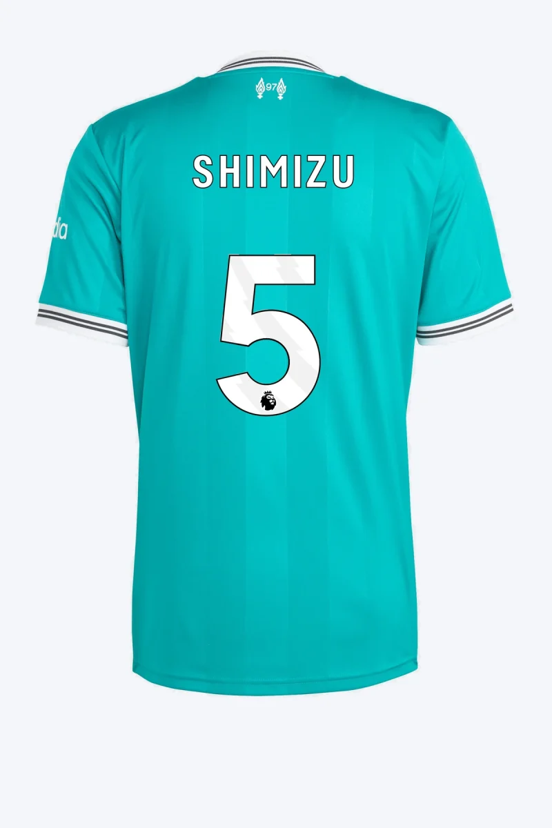 Shimizu 5 Voetbalshirt - Liverpool FC 25/26 Derde