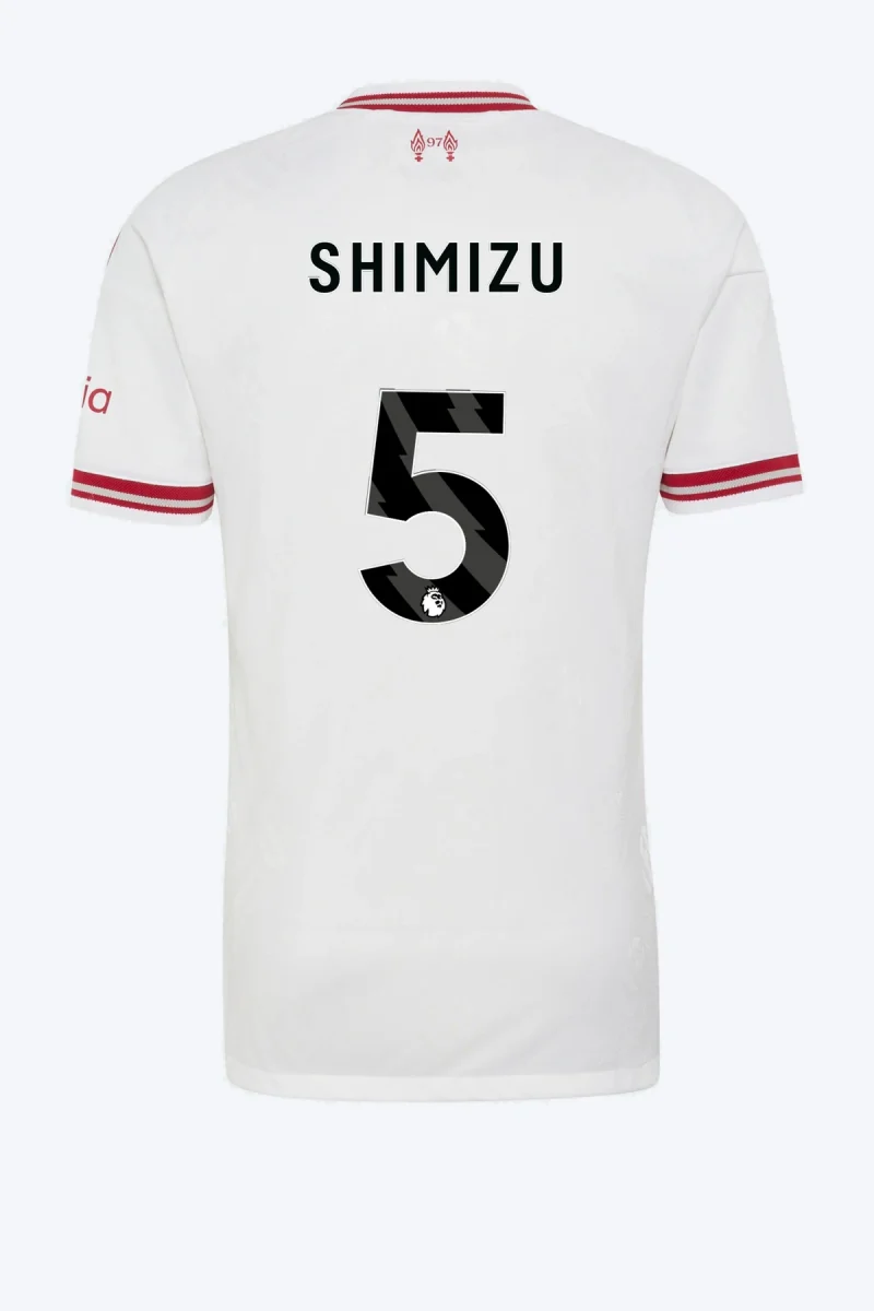 Shimizu 5 Voetbalshirt - Liverpool FC 26/27 Uit Authentic