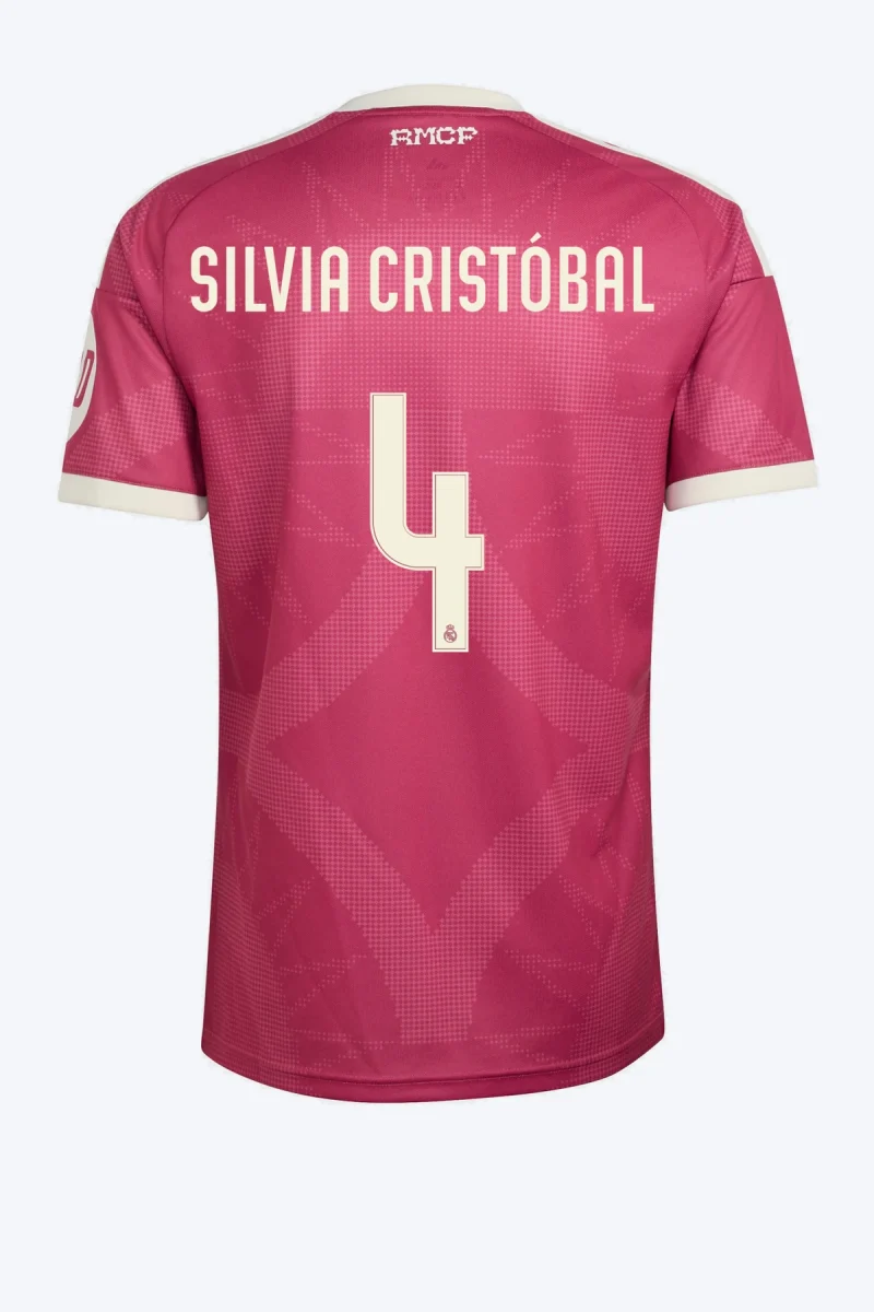 Silvia Cristóbal 4 Voetbalshirt - Real Madrid 26/27 Derde