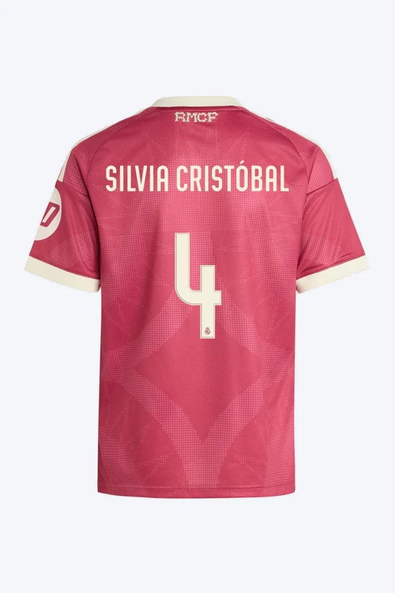 Silvia Cristóbal 4 Voetbalshirt - Real Madrid 26/27 Derde Kids