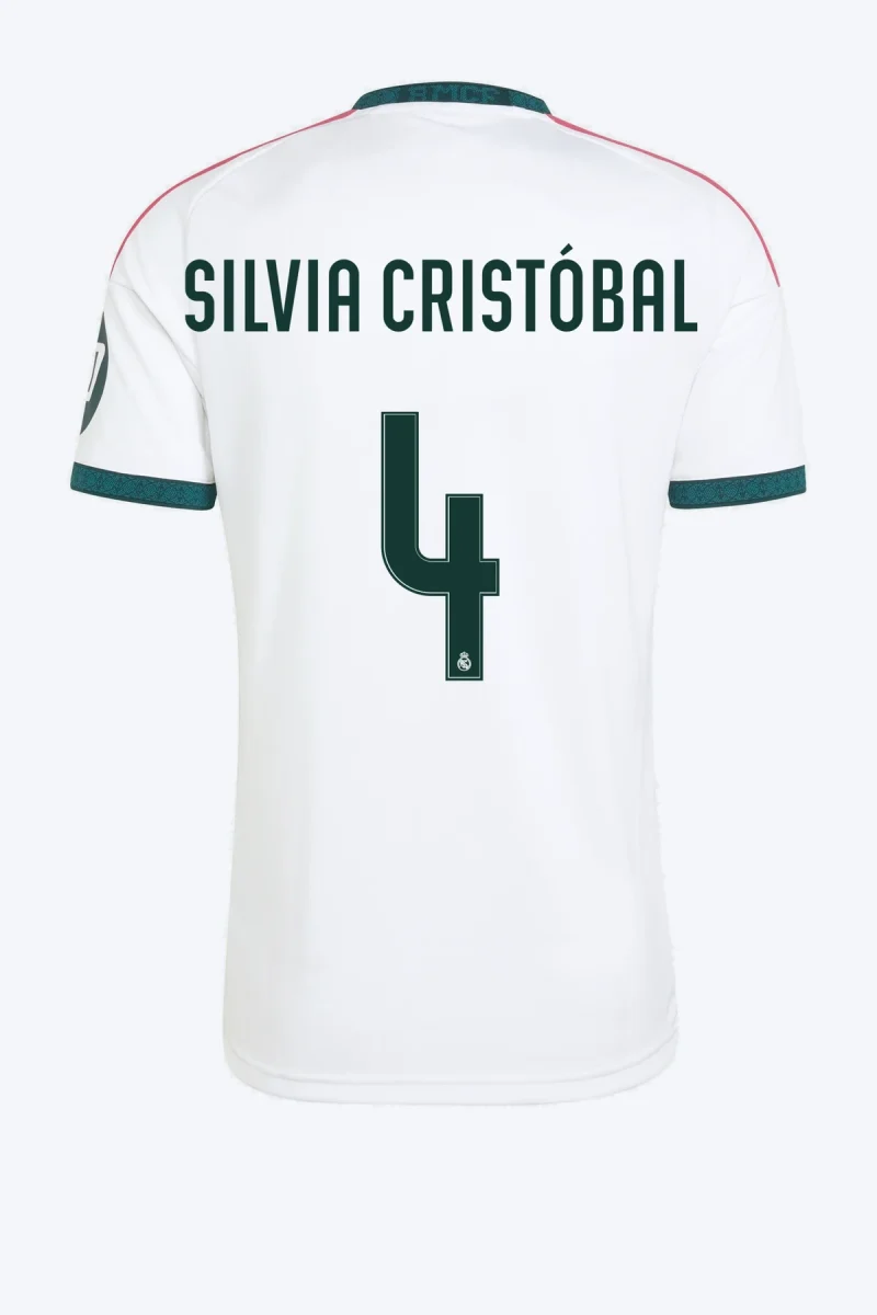 Silvia Cristóbal 4 Voetbalshirt - Real Madrid 26/27 Thuis