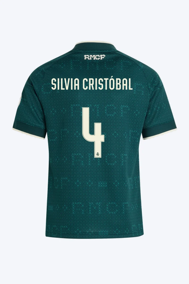 Silvia Cristóbal 4 Voetbalshirt - Real Madrid 26/27 Uit Kids