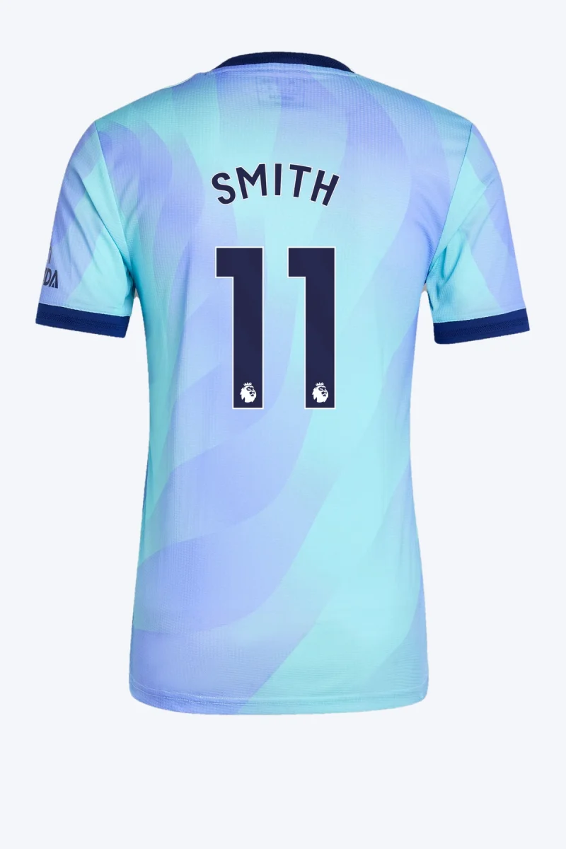 Smith 11 Voetbalshirt - Arsenal 24/25 Derde Authentic