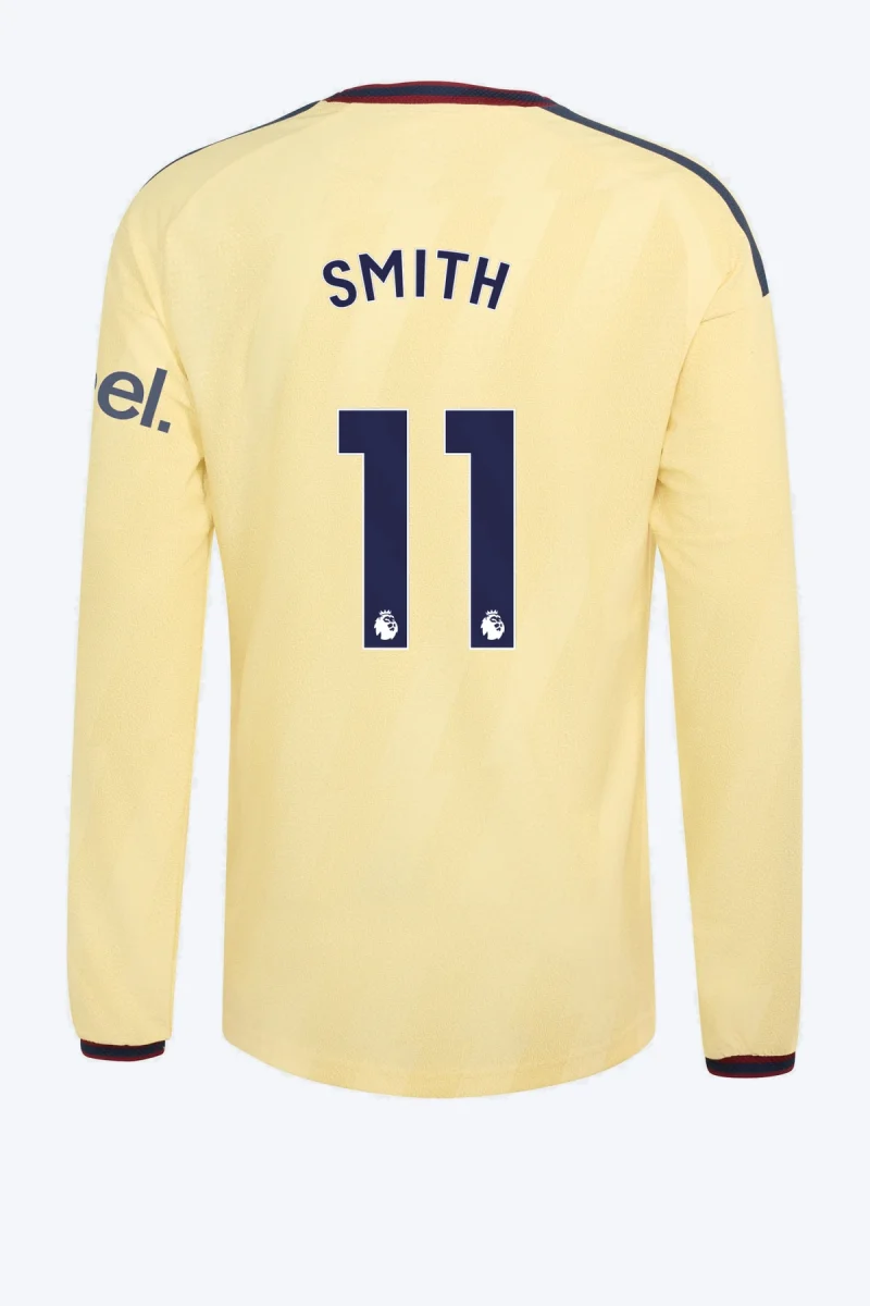 Smith 11 Voetbalshirt - Arsenal FC 26/27 Derde Authentic Longsleeve
