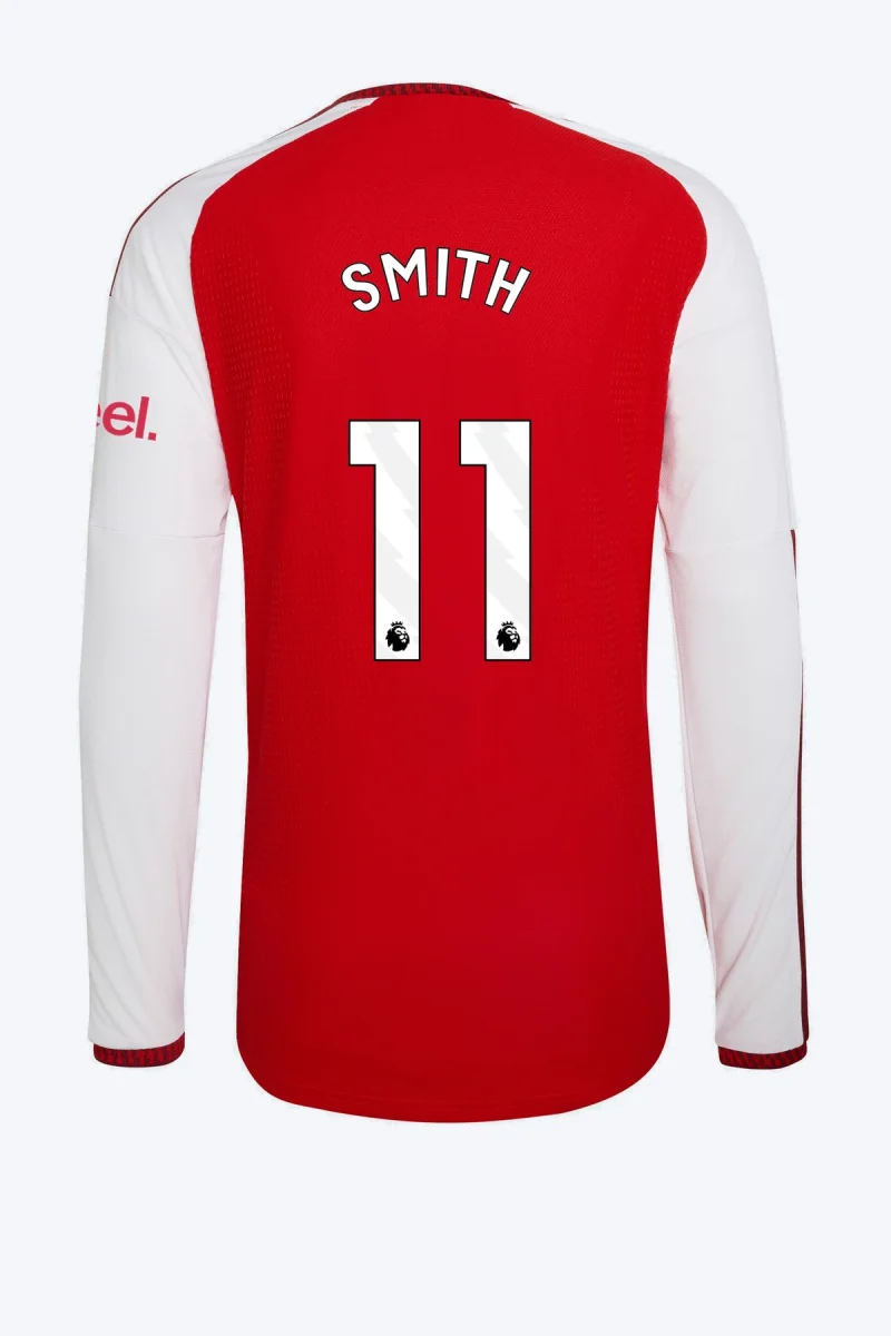 Smith 11 Voetbalshirt - Arsenal FC 26/27 Thuis Authentic Lange Mouw