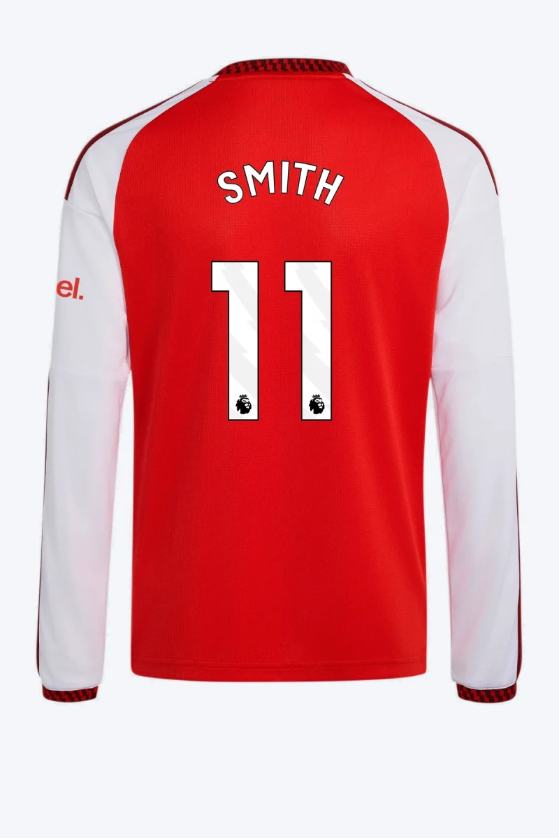 Smith 11 Voetbalshirt - Arsenal FC 26/27 Thuis Kids Longsleeve