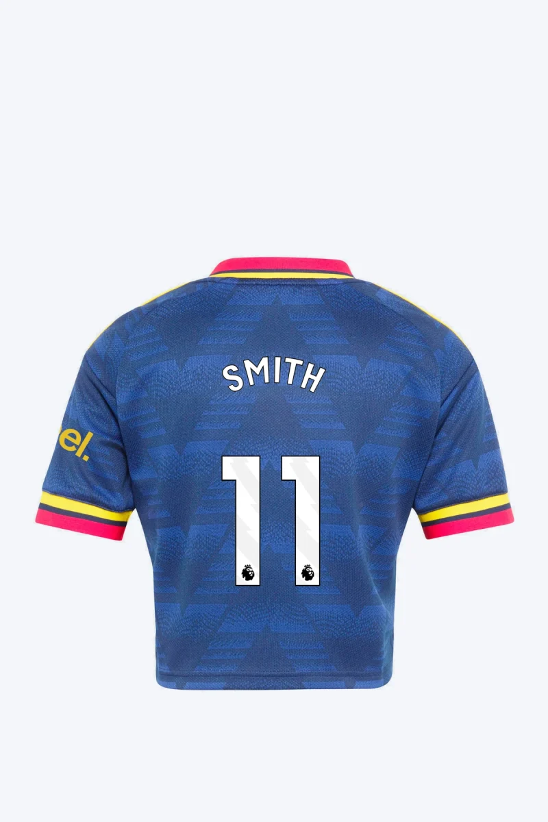 Smith 11 Voetbalshirt - Arsenal FC 26/27 Uit Cropped