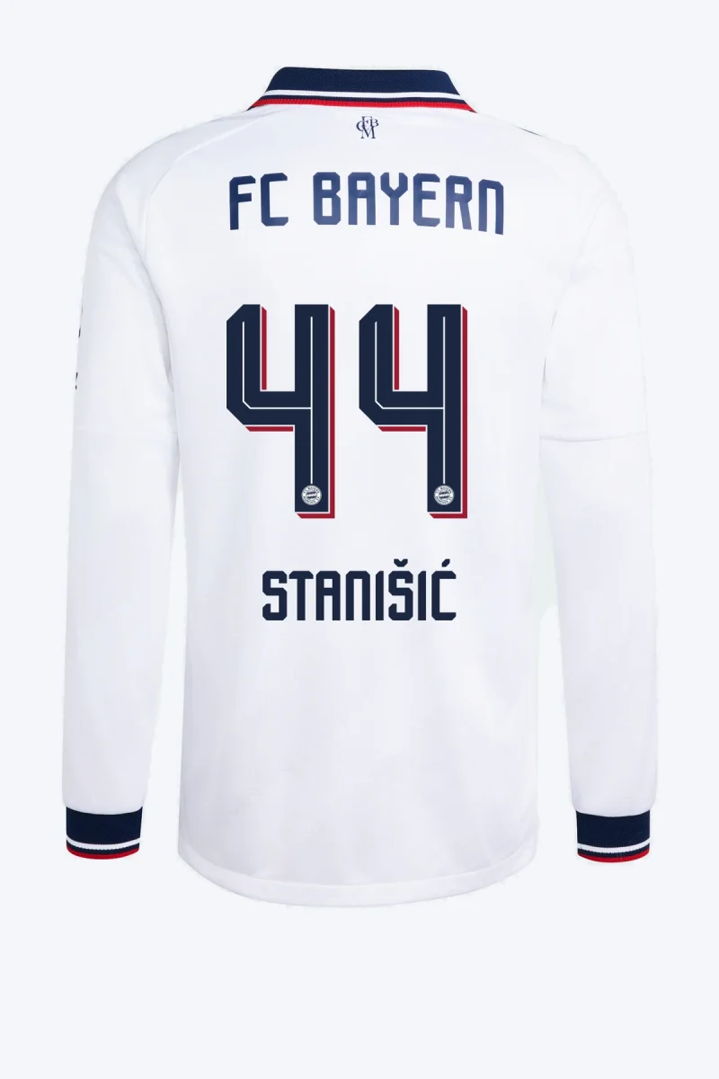 Stanišić 44 Voetbalshirt - FC Bayern 26/27 Uit Authentic Longsleeve