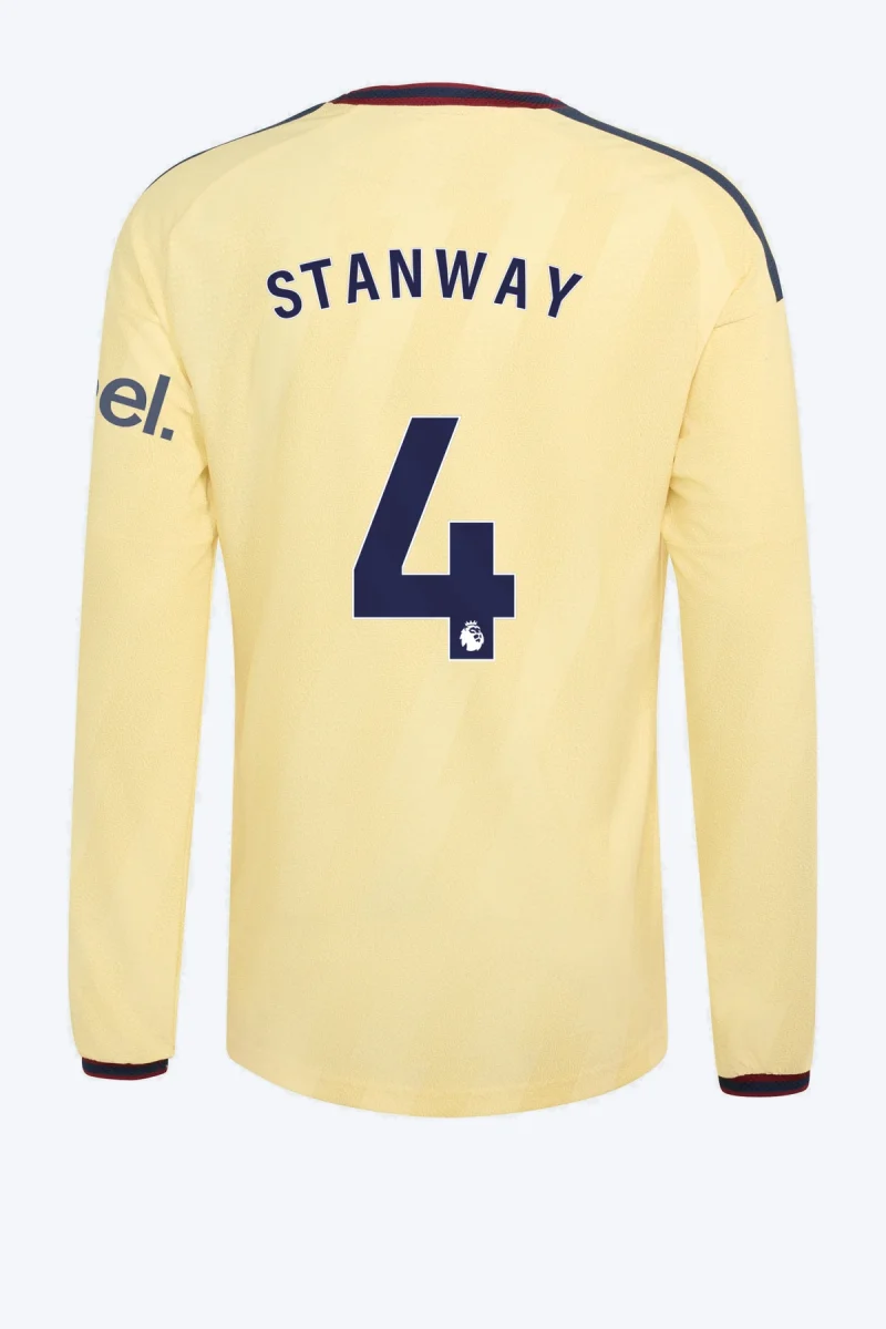 Stanway 4 Voetbalshirt - Arsenal FC 26/27 Derde Authentic Longsleeve