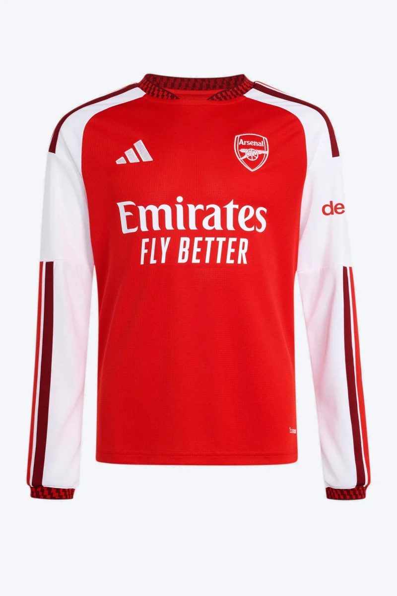 Stanway 4 Voetbalshirt - Arsenal FC 26/27 Thuis Kids Longsleeve
