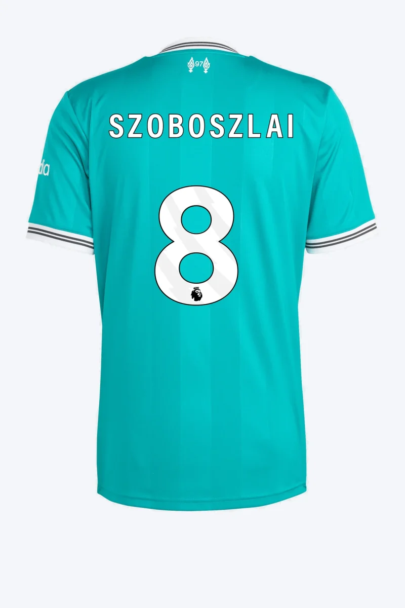 Szoboszlai 8 Voetbalshirt - Liverpool FC 25/26 Derde