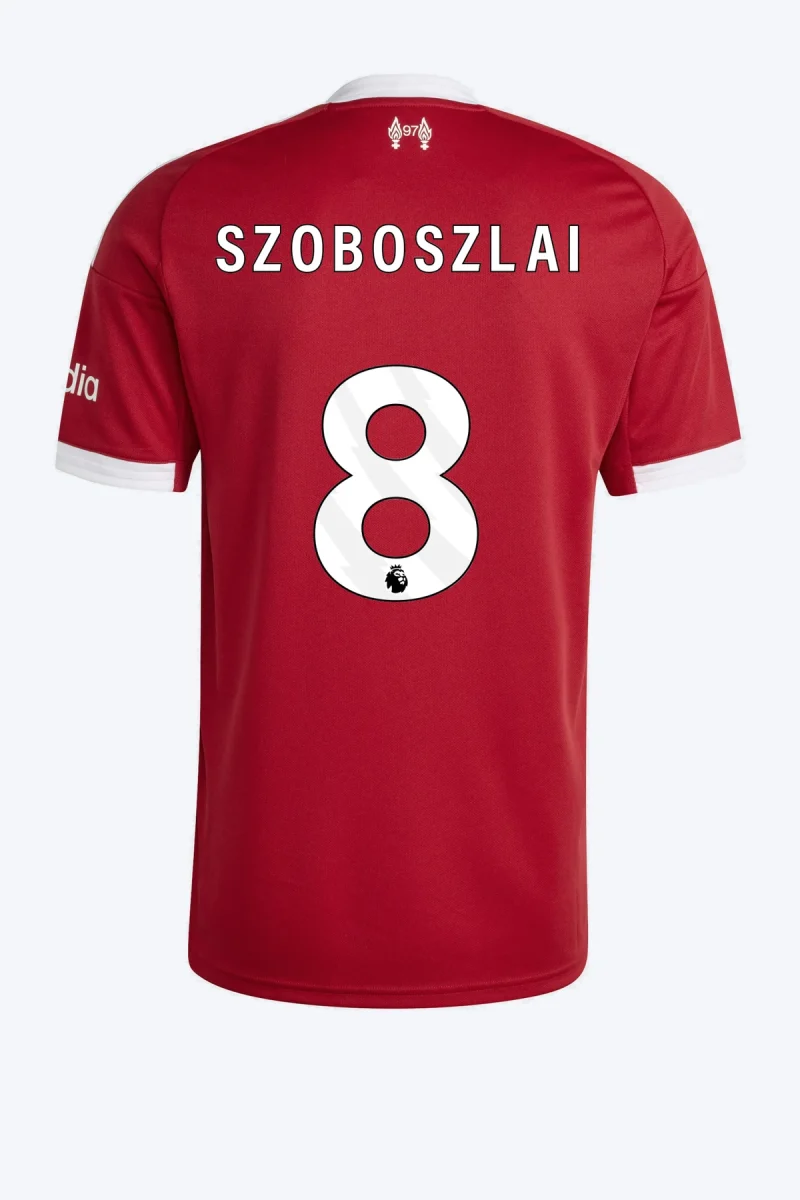 Szoboszlai 8 Voetbalshirt - Liverpool FC 25/26 Thuis