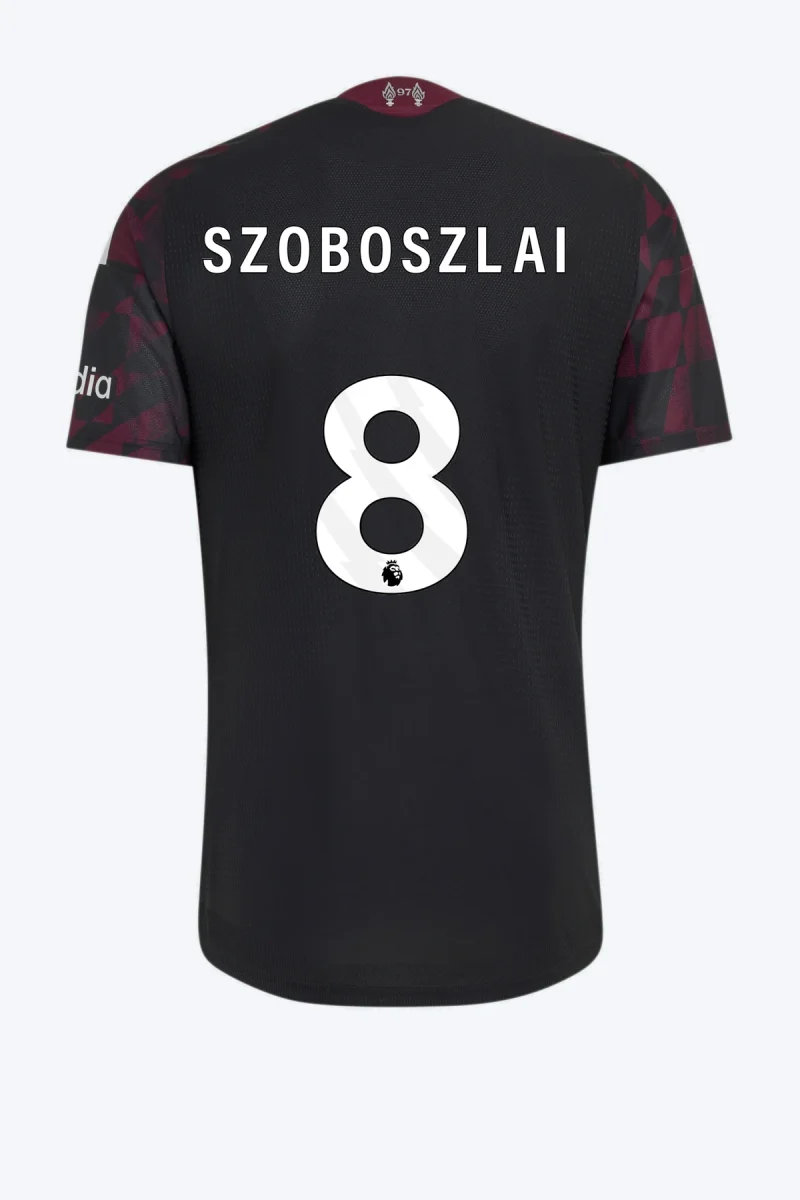 Szoboszlai 8 Voetbalshirt - Liverpool FC 26/27 Derde Authentic