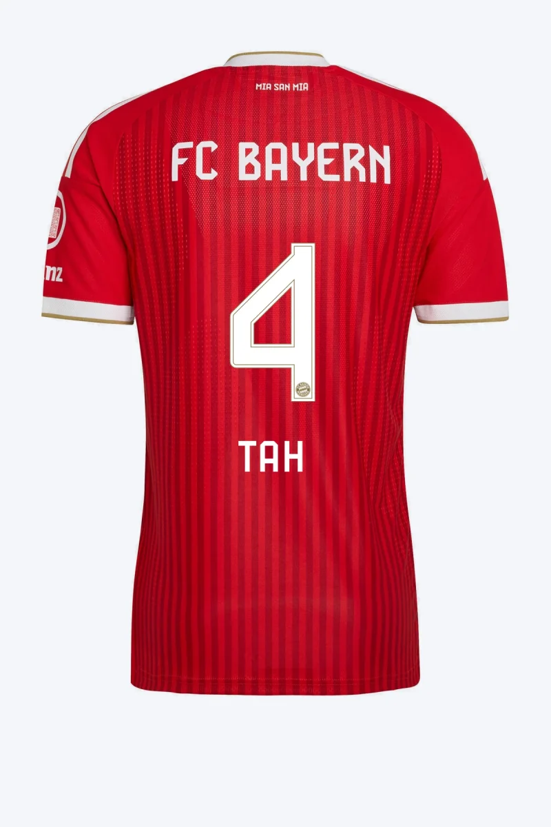 Tah 4 Voetbalshirt - FC Bayern 26/27 Thuis Authentic