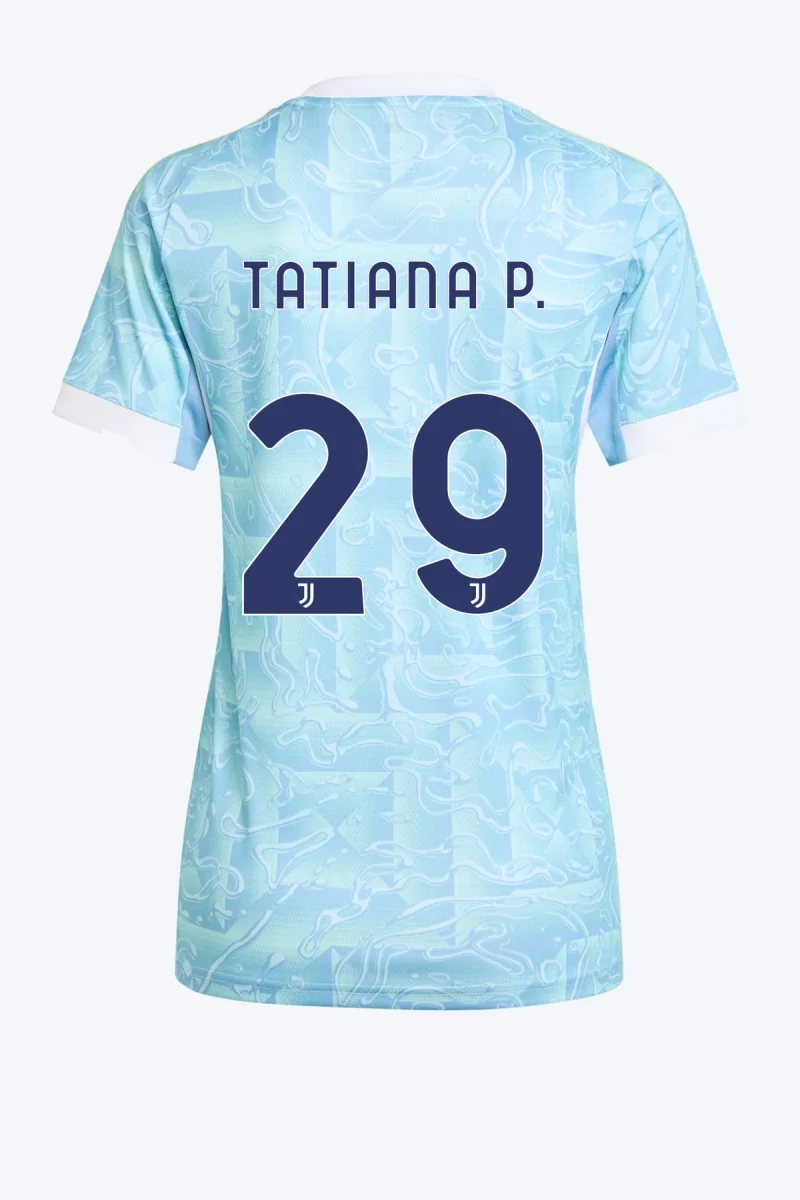 Tatiana P. 29 Voetbalshirt - Juventus 25/26 Uit