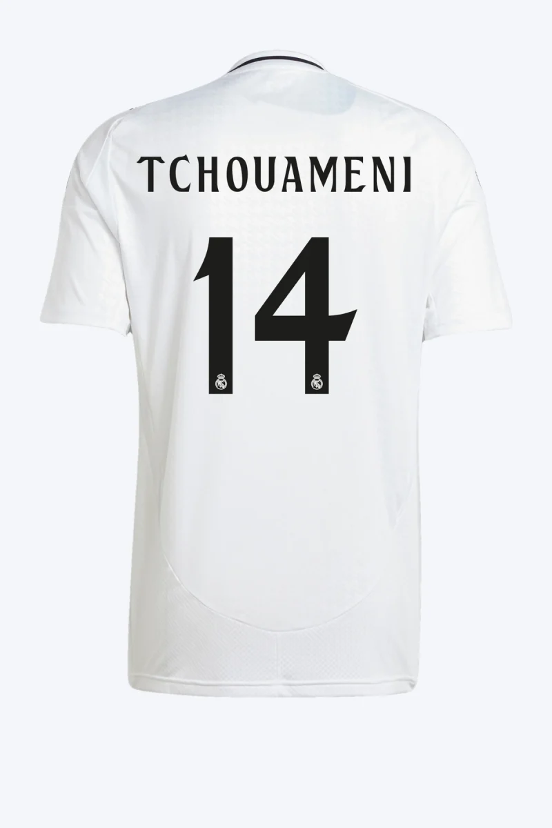 Tchouameni 14 Voetbalshirt - Real Madrid 24/25 Thuis