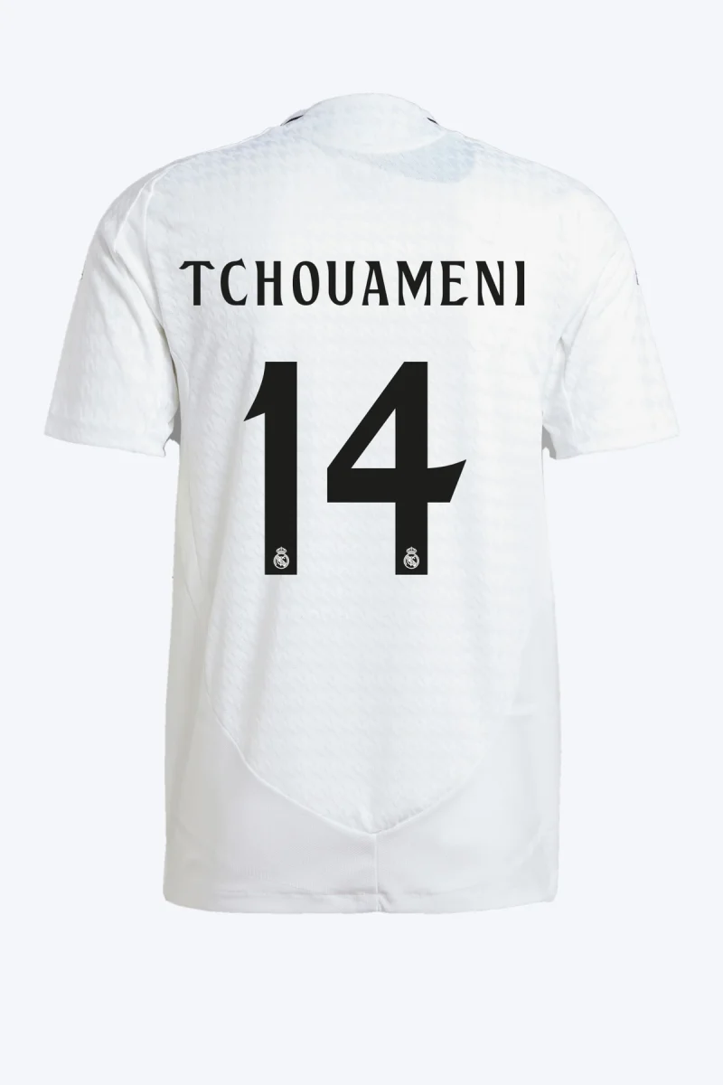 Tchouameni 14 Voetbalshirt - Real Madrid 24/25 Thuis Authentic