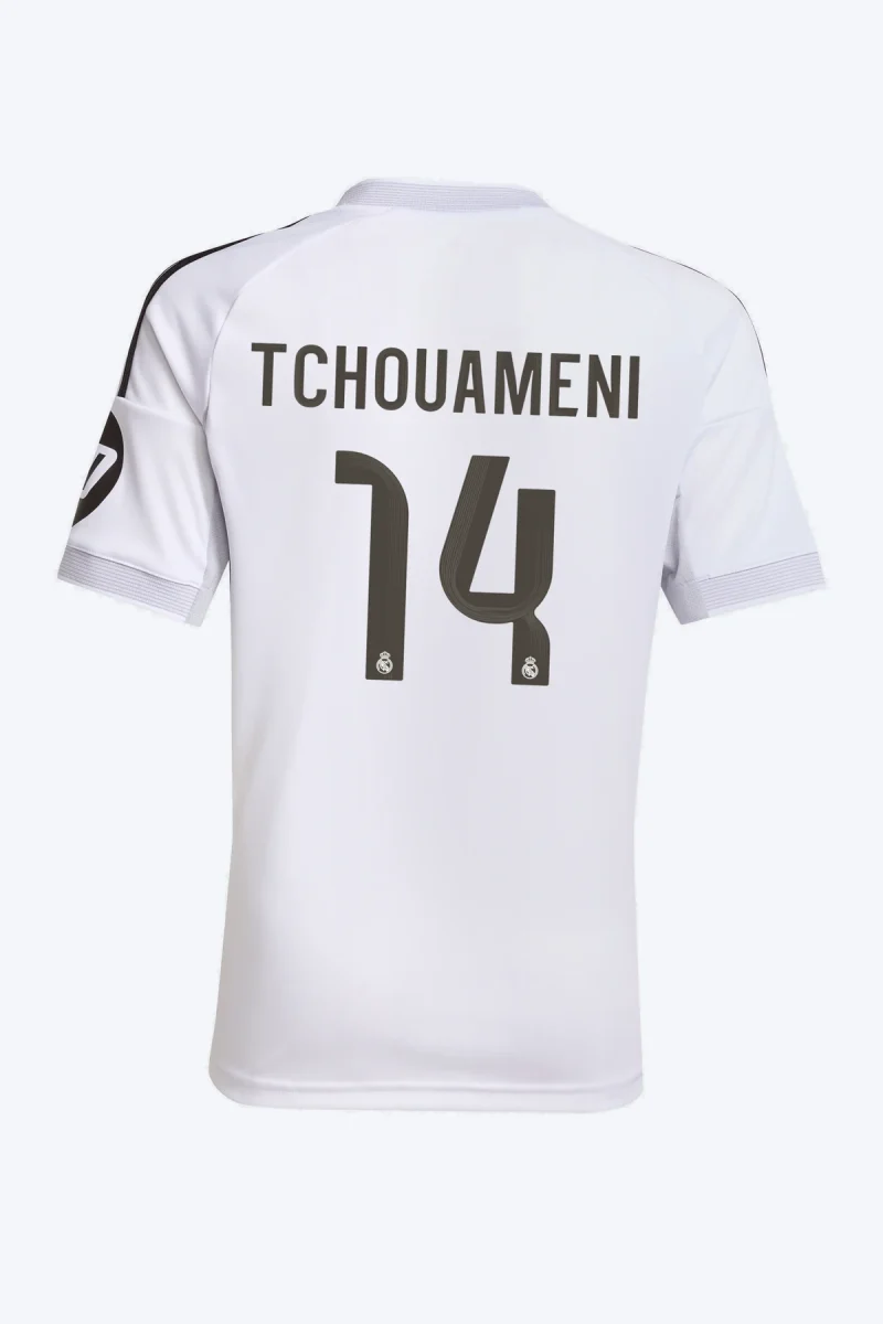 Tchouameni 14 Voetbalshirt - Real Madrid 25/26 Thuis