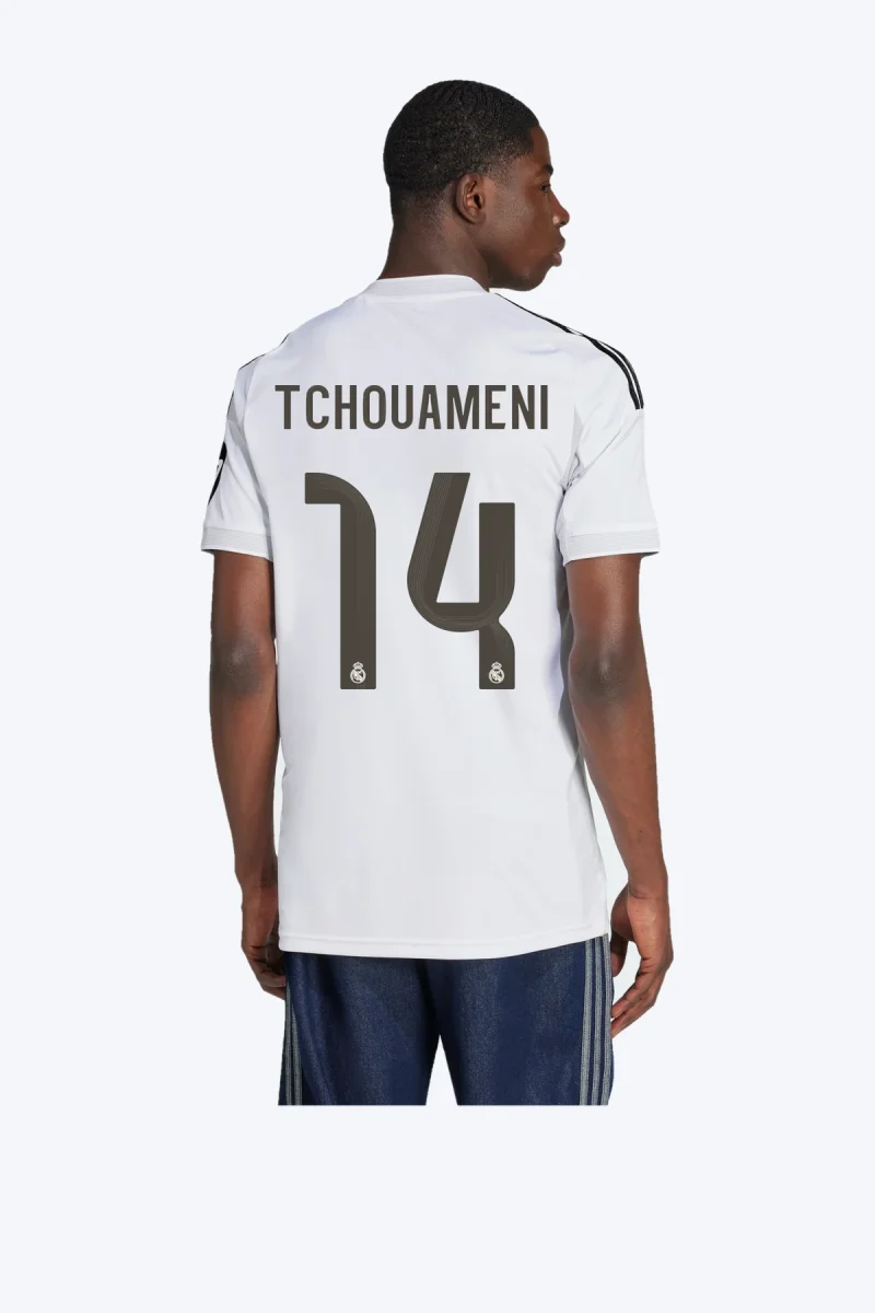 Tchouameni 14 Voetbalshirt - Real Madrid 25/26 Thuis