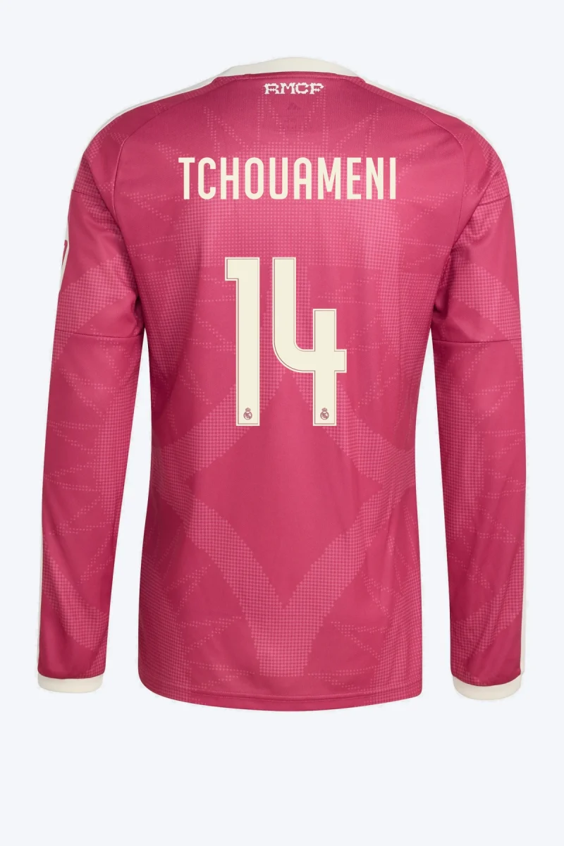 Tchouameni 14 Voetbalshirt - Real Madrid 26/27 Derde Lange Mouw
