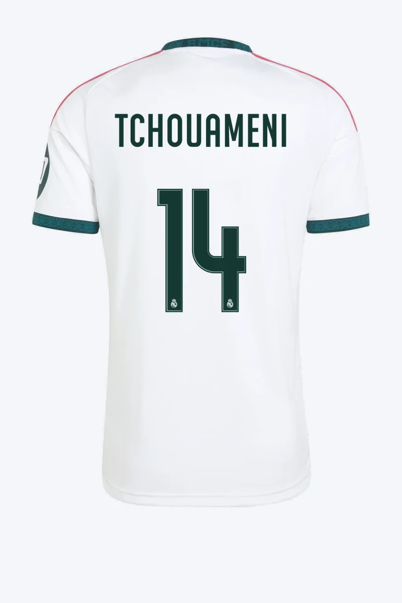 Tchouameni 14 Voetbalshirt - Real Madrid 26/27 Thuis