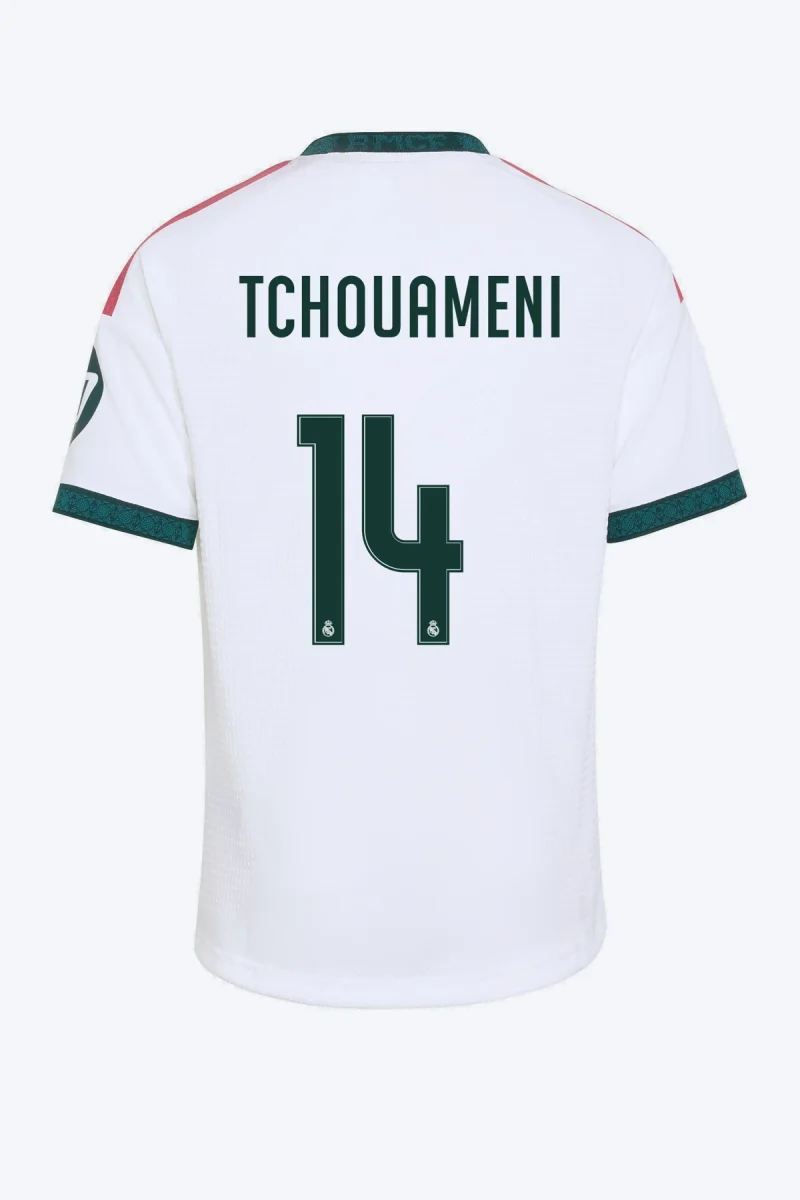 Tchouameni 14 Voetbalshirt - Real Madrid 26/27 Thuis Kids