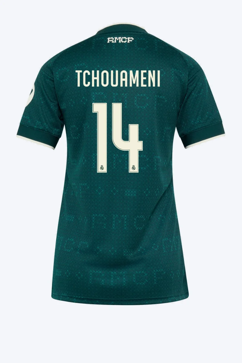 Tchouameni 14 Voetbalshirt - Real Madrid 26/27 Uit