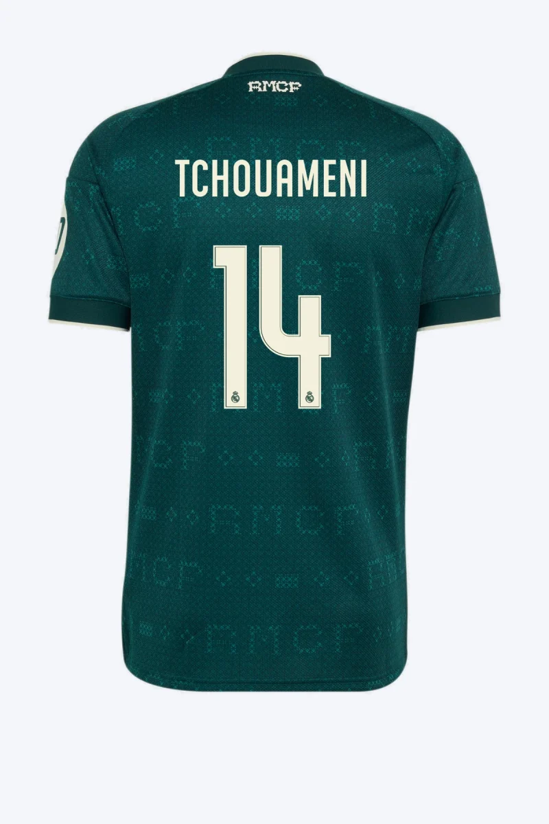 Tchouameni 14 Voetbalshirt - Real Madrid 26/27 Uit