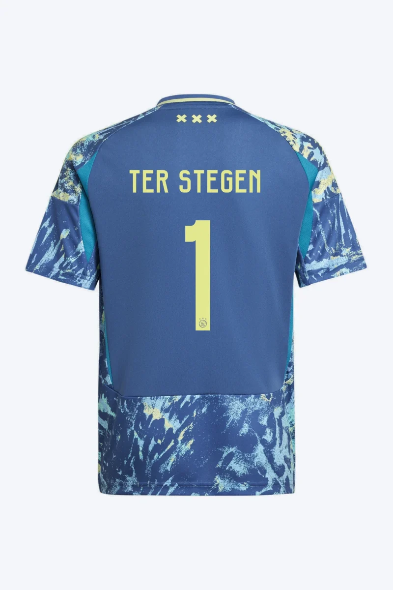 Ter Stegen 1 Voetbalshirt - Ajax Amsterdam 24/25 Uit Kids