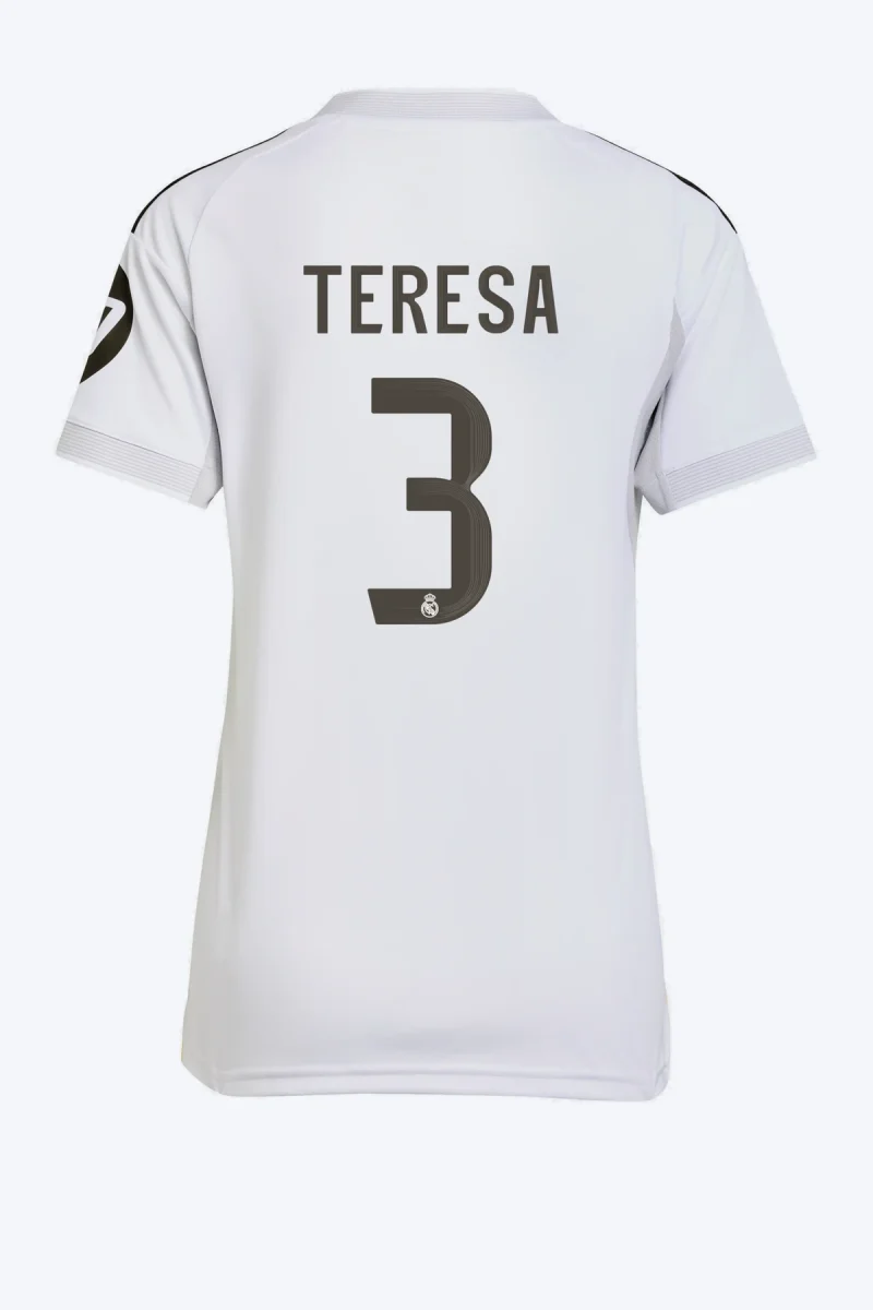 Teresa 3 Voetbalshirt - Real Madrid 25/26 Thuis
