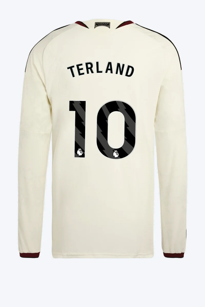 Terland 10 Voetbalshirt - Manchester United 26/27 Derde Authentic Longsleeve