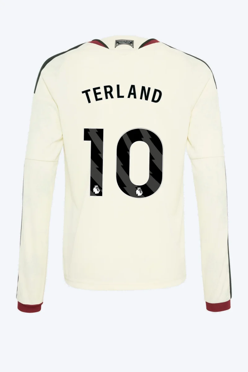 Terland 10 Voetbalshirt - Manchester United 26/27 Derde Kids Longsleeve