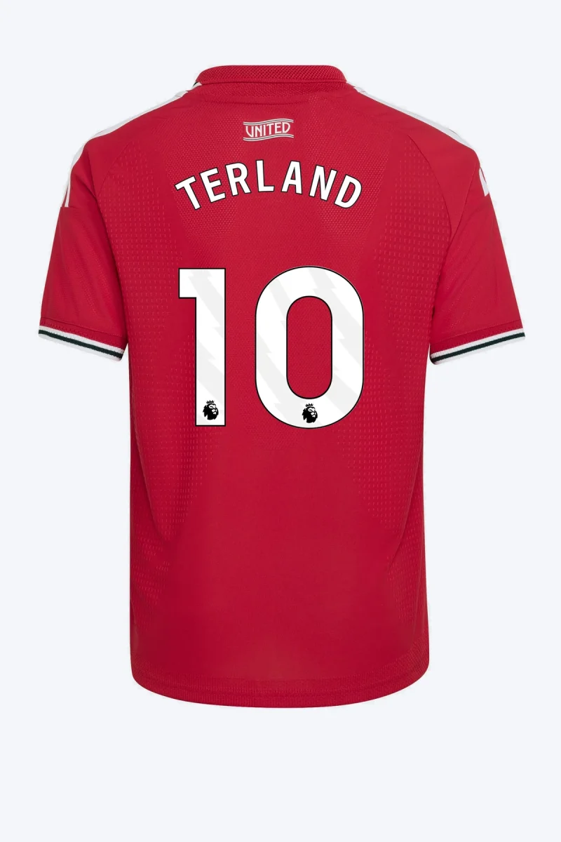 Terland 10 Voetbalshirt - Manchester United 26/27 Thuis Authentic Kids