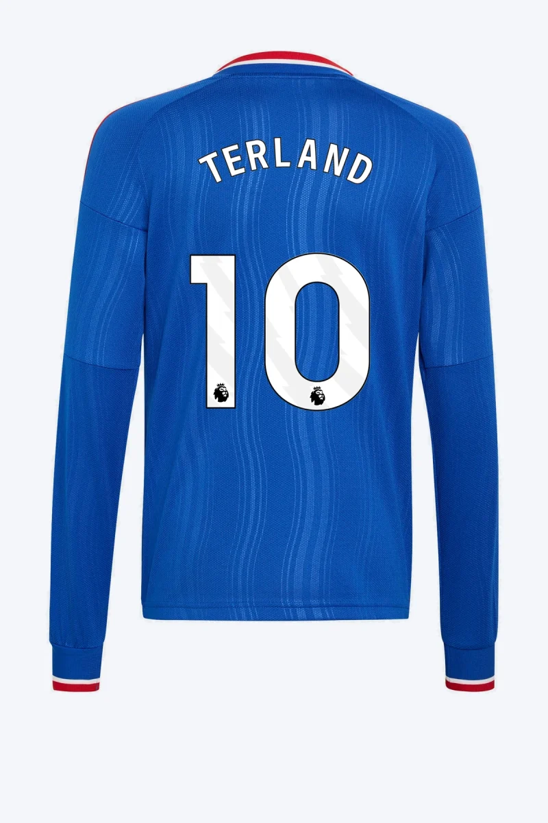Terland 10 Voetbalshirt - Manchester United 26/27 Uit Kids Longsleeve