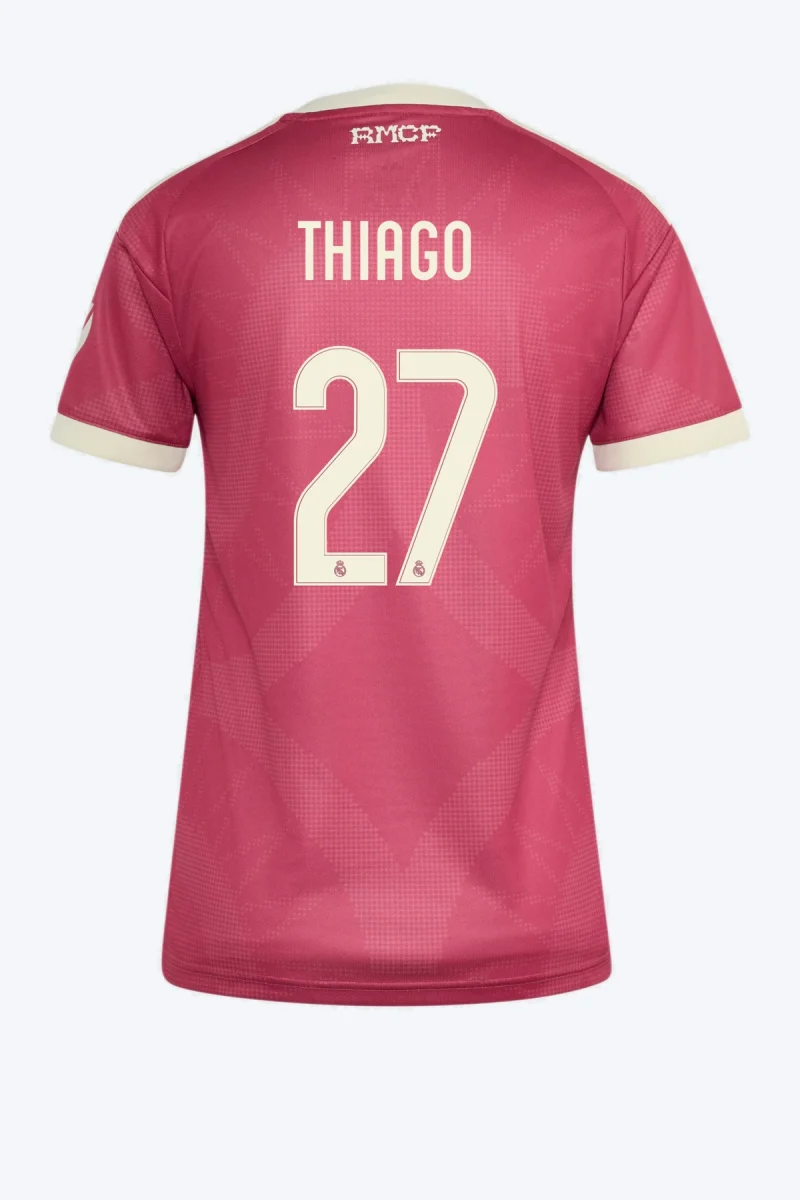 Thiago 27 Voetbalshirt - Real Madrid 26/27 Derde