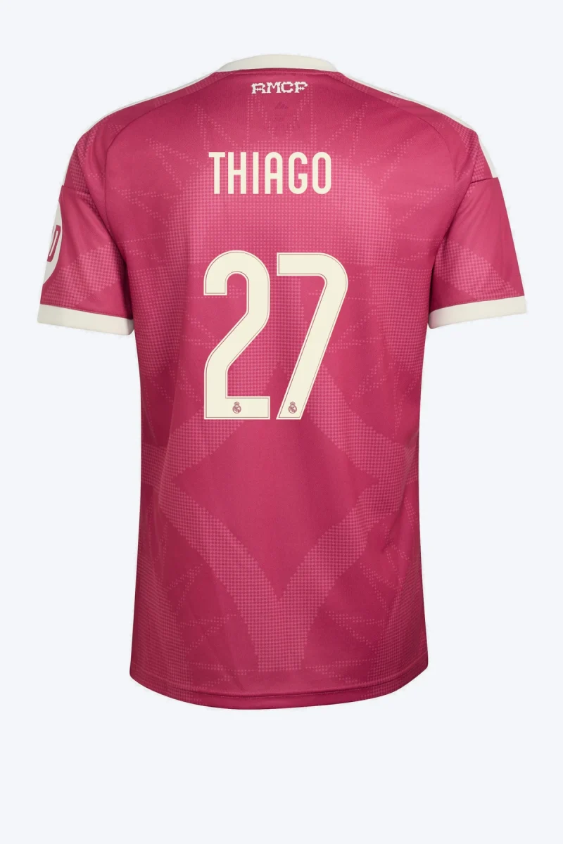 Thiago 27 Voetbalshirt - Real Madrid 26/27 Derde