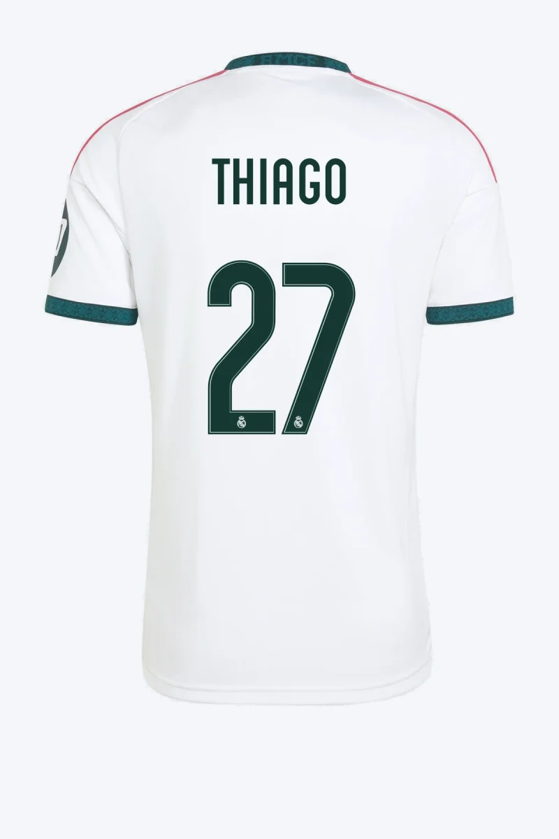 Thiago 27 Voetbalshirt - Real Madrid 26/27 Thuis