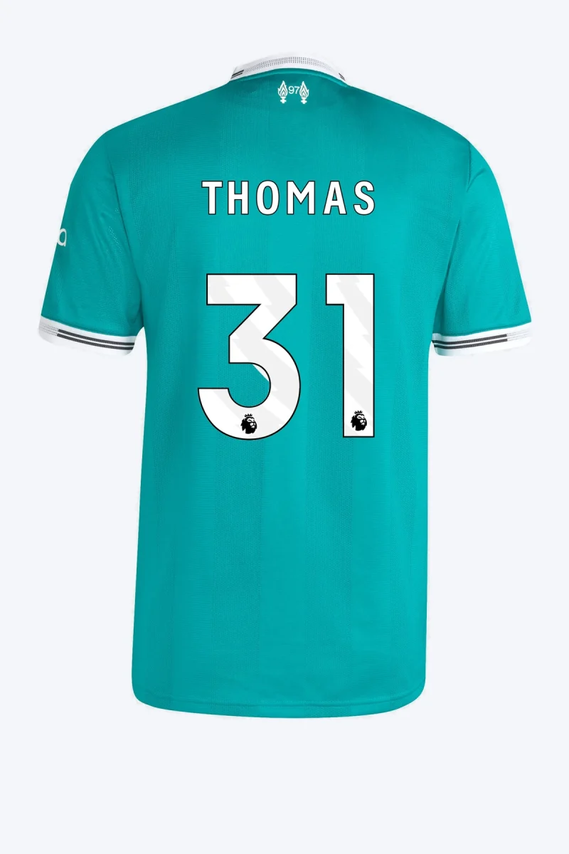 Thomas 31 Voetbalshirt - Liverpool FC 25/26 Derde Authentic