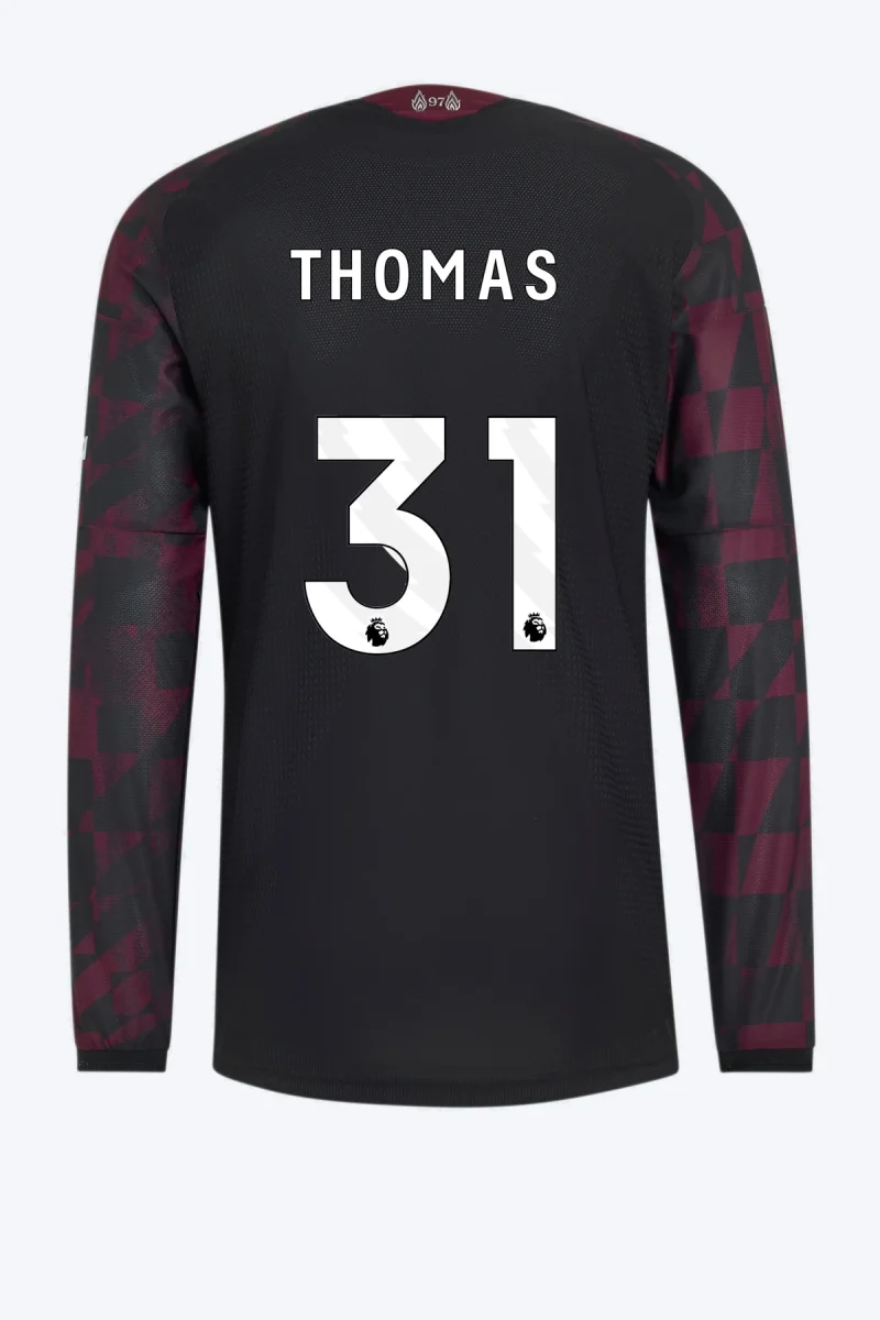 Thomas 31 Voetbalshirt - Liverpool FC 26/27 Derde Authentic Longsleeve