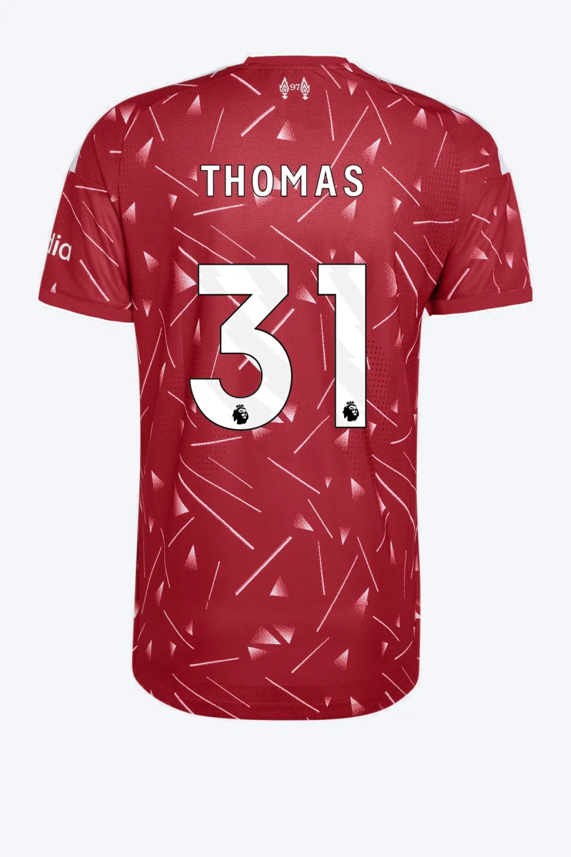 Thomas 31 Voetbalshirt - Liverpool FC 26/27 Thuis Authentic