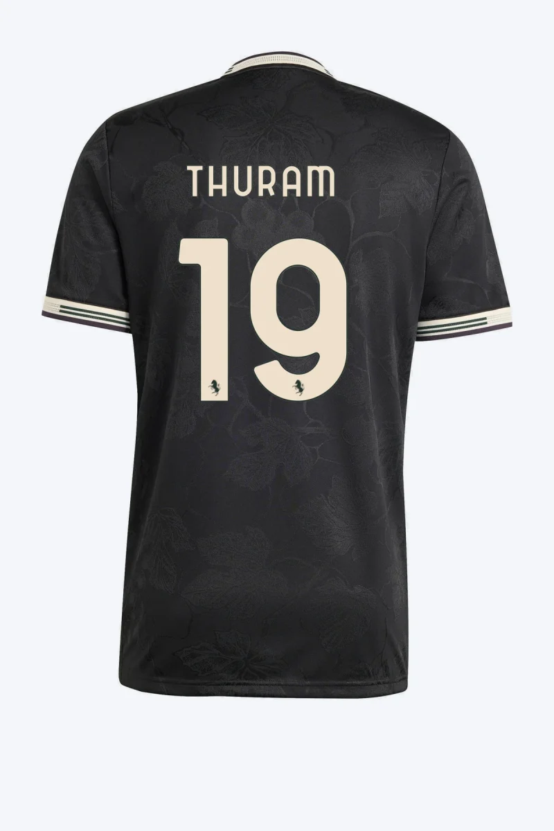 Thuram 19 Voetbalshirt - Juventus 25/26 Derde Authentic