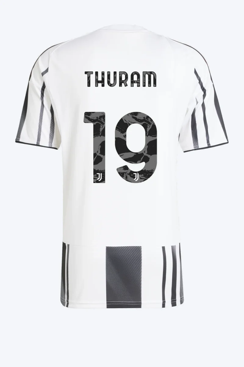 Thuram 19 Voetbalshirt - Juventus 25/26 Thuis