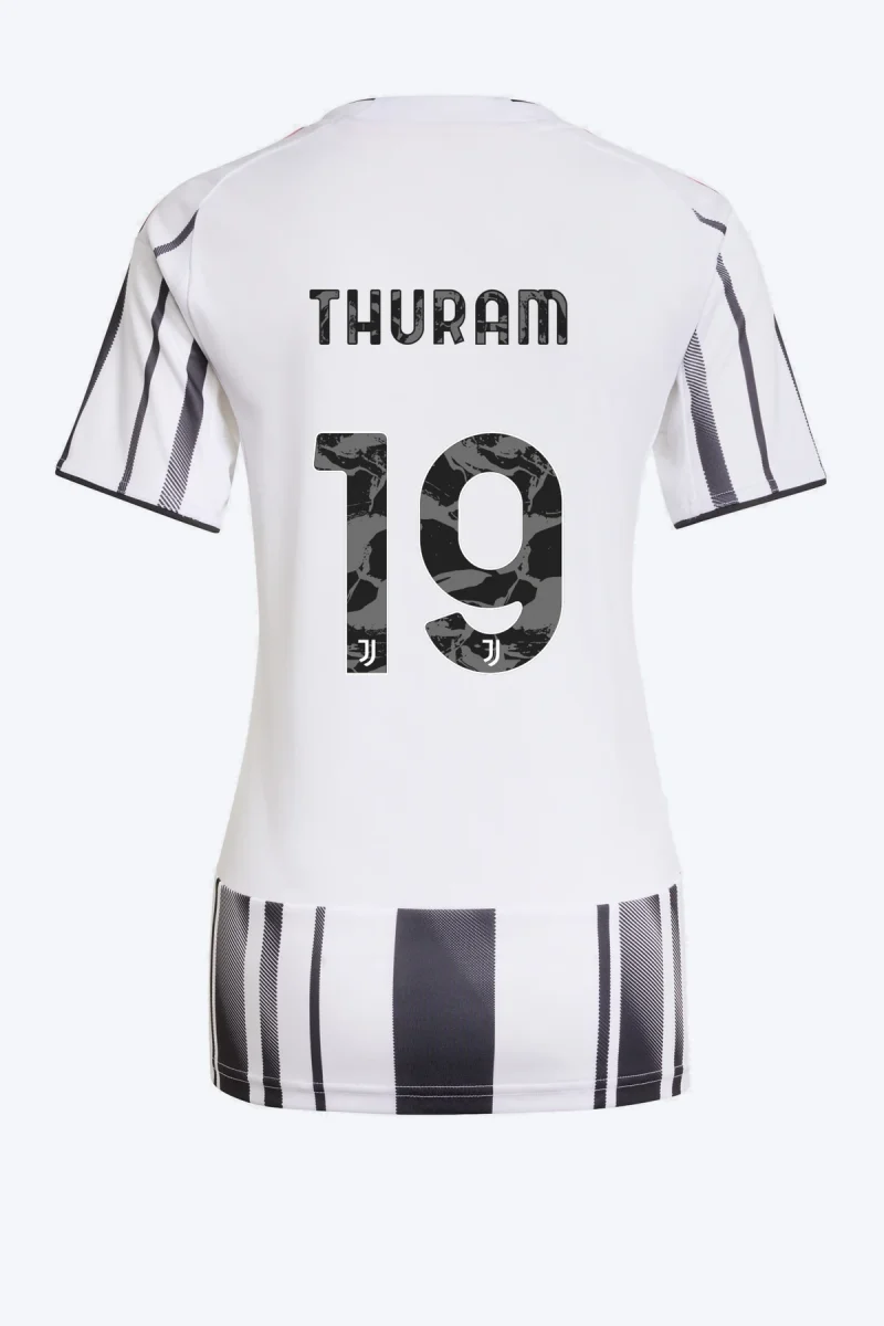 Thuram 19 Voetbalshirt - Juventus 25/26 Thuis
