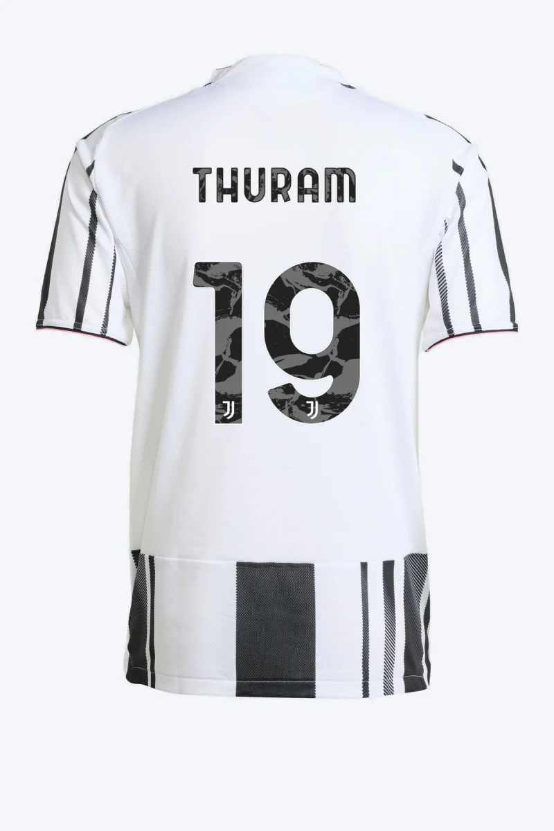 Thuram 19 Voetbalshirt - Juventus 25/26 Thuis Authentic