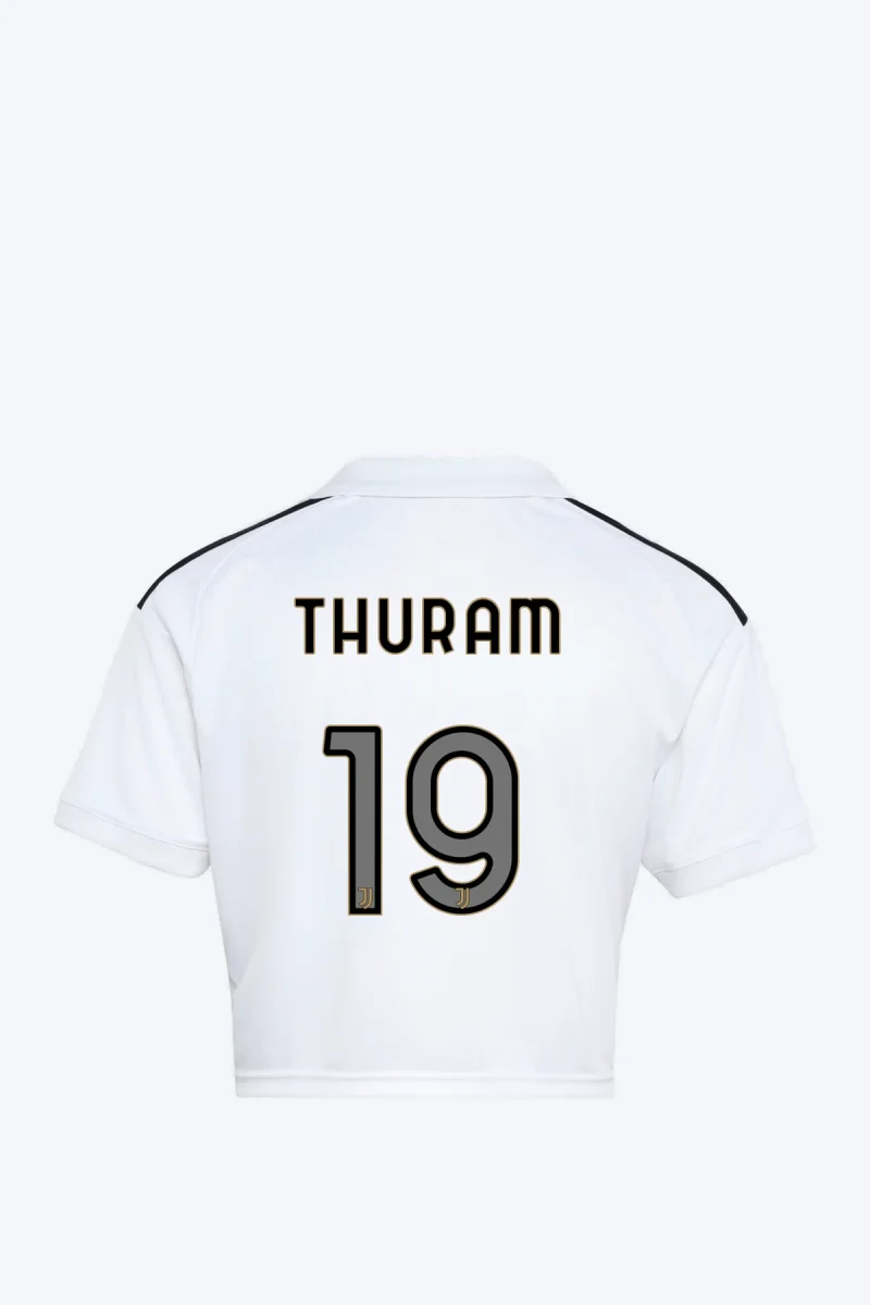Thuram 19 Voetbalshirt - Juventus 26/27 Thuis Cropped