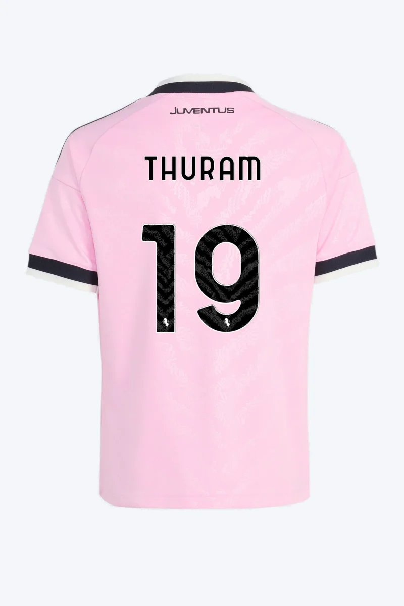 Thuram 19 Voetbalshirt - Juventus 26/27 Uit Kids
