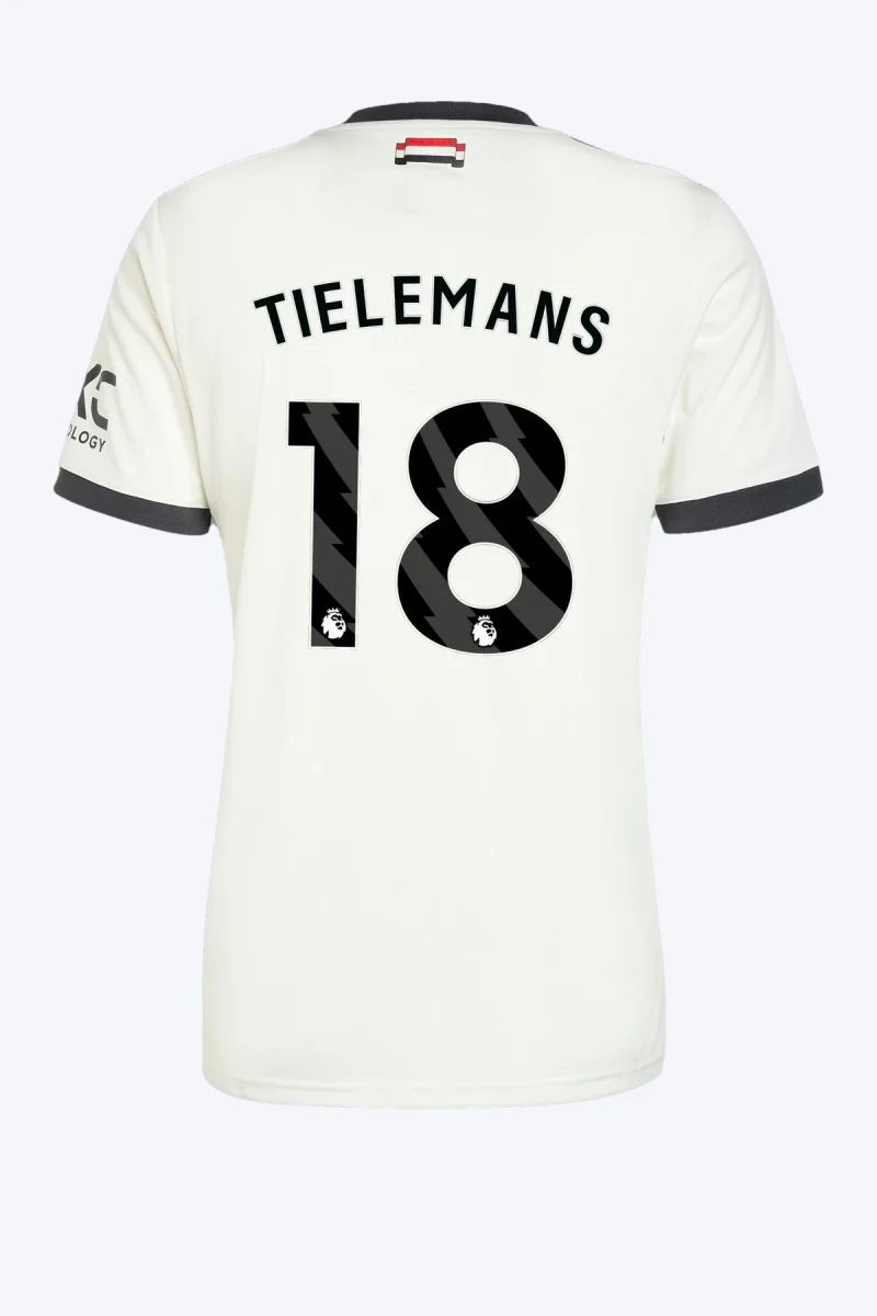 Tielemans 18 Voetbalshirt - Manchester United 24/25 Derde