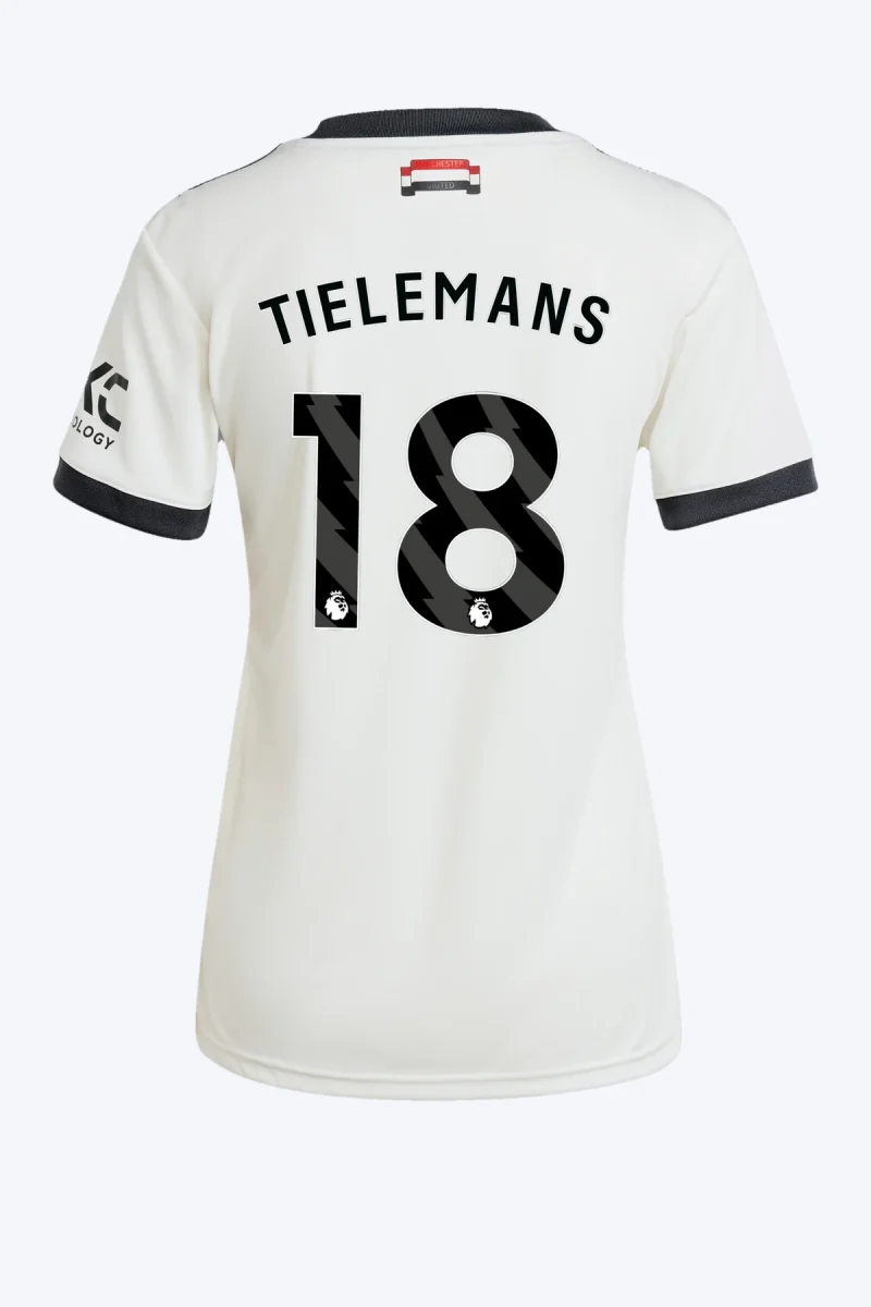 Tielemans 18 Voetbalshirt - Manchester United 24/25 Derde