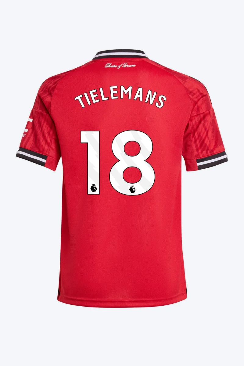 Tielemans 18 Voetbalshirt - Manchester United 25/26 Thuis