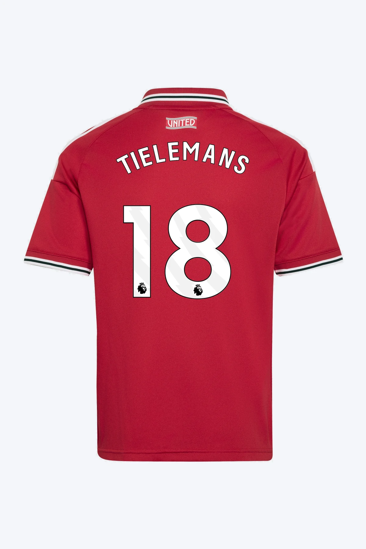 Tielemans 18 Voetbalshirt - Manchester United 26/27 Thuis Kids